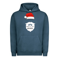 Pigment Midnight Navy Believe In The Beard Urban Hoodie - Bettercallsaul