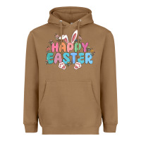 Toasted Coconut happy easter Heavyweight Hoodie - MaliasSmallBusiness
