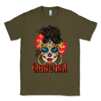 Army Green chingona latina bun mama Classic Tee - BundleAndBundleShop