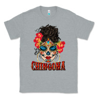 Heather Grey chingona latina bun mama Classic Tee - BundleAndBundleShop