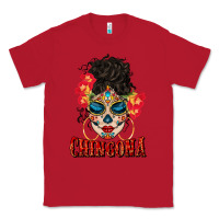 Red chingona latina bun mama Classic Tee - BundleAndBundleShop