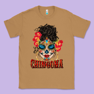 Chingona Latina Bun Mama Classic Tee Designed By Bundleandbundleshop