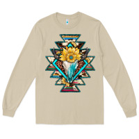 Mushroom cowhide leopard bull skull aztec Long Sleeve Tee - JahusDesignShop