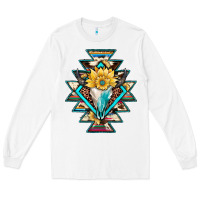 White cowhide leopard bull skull aztec Long Sleeve Tee - JahusDesignShop