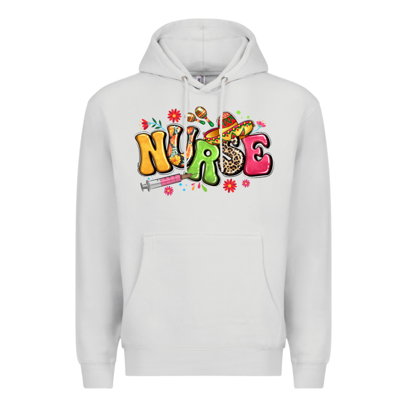 Mexican Spanish Nurse Premium Hoodie by LillyAllenDesigns | Teevron