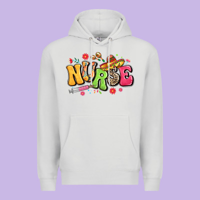 Mexican Spanish Nurse Premium Hoodie Designed By Lillyallendesigns