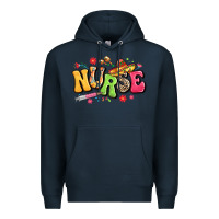 Navy mexican spanish nurse Premium Hoodie - LillyAllenDesigns