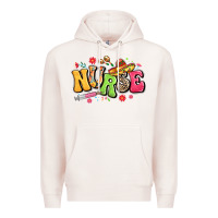 Pale Pink mexican spanish nurse Premium Hoodie - LillyAllenDesigns
