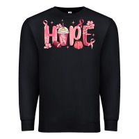 Black breast cancer awareness hope Premium Sweatshirt - MaliasSmallBusiness