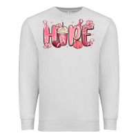 Dove Grey breast cancer awareness hope Premium Sweatshirt - MaliasSmallBusiness