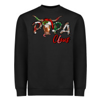 Black papa claus Heavyweight Sweatshirt - RanaPortraitStore