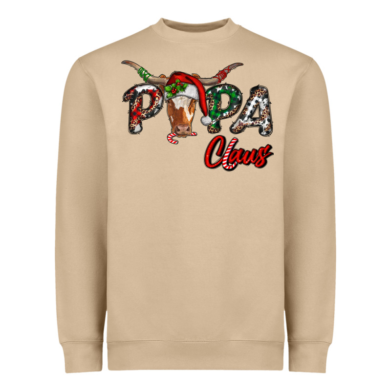 Papa Claus Heavyweight Sweatshirt by RanaPortraitStore | Teevron