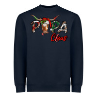 Navy papa claus Heavyweight Sweatshirt - RanaPortraitStore