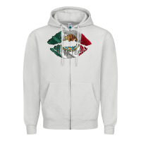 Dove Grey mexico lips Zipper Hoodie - AdoDesignShop