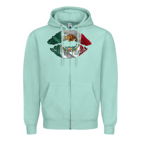 Seafoam mexico lips Zipper Hoodie - AdoDesignShop
