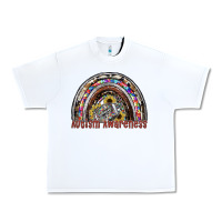 White autism avareness football Urban Heavy Tee - SublimationCraftShop