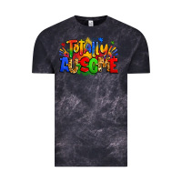 Cloud Black totally ausome autism Vintage Tee - Zillion Design Studio