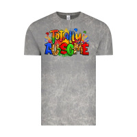 Cloud Rock totally ausome autism Vintage Tee - Zillion Design Studio