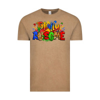 Vintage Coffee totally ausome autism Vintage Tee - Zillion Design Studio