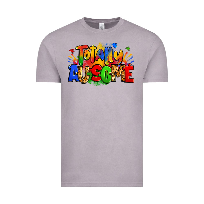 Totally Ausome Autism Vintage Tee by Zillion Design Studio | Teevron