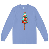 Colony Blue bluered lollipop Long Sleeve Tee - AdoDesignShop