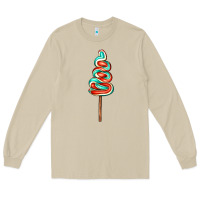 Mushroom bluered lollipop Long Sleeve Tee - AdoDesignShop