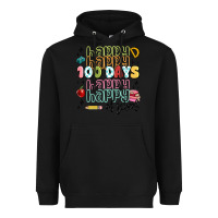 Black 100 days of school Heavyweight Hoodie - MaliasSmallBusiness