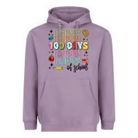 Lavender 100 days of school Heavyweight Hoodie - MaliasSmallBusiness
