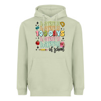 Matcha 100 days of school Heavyweight Hoodie - MaliasSmallBusiness