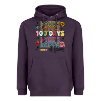 Plum 100 days of school Heavyweight Hoodie - MaliasSmallBusiness