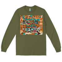 Army Green protected husband saved by jesus Long Sleeve Tee - JahusDesignShop