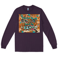 Plum protected husband saved by jesus Long Sleeve Tee - JahusDesignShop
