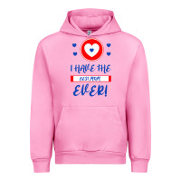 Fuchsia Pink I Have The Best Mom Ever Urban Hoodie - Bettercallsaul
