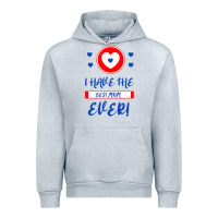 Heather Grey I Have The Best Mom Ever Urban Hoodie - Bettercallsaul