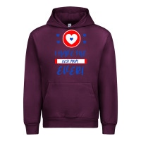 Mauve Wine I Have The Best Mom Ever Urban Hoodie - Bettercallsaul