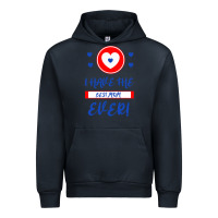 Navy I Have The Best Mom Ever Urban Hoodie - Bettercallsaul