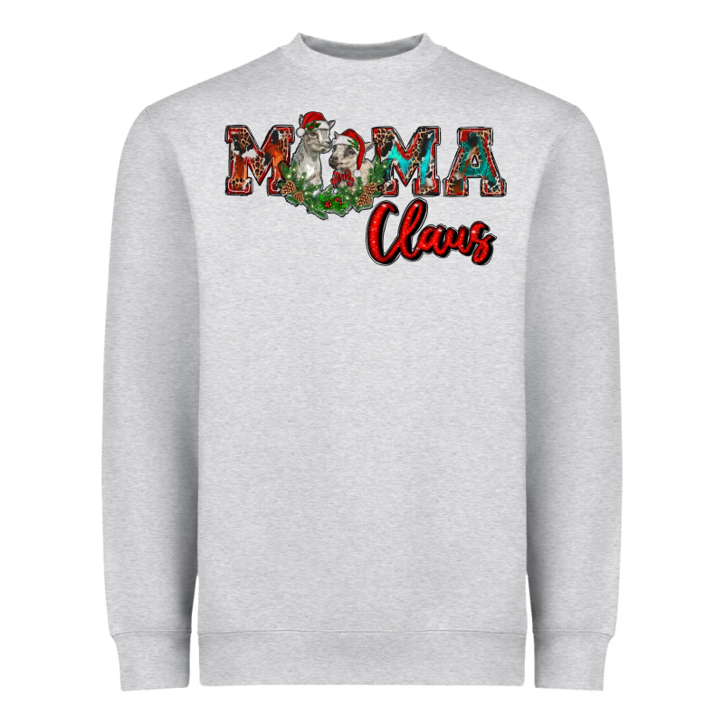 Mama Claus Heavyweight Sweatshirt by RanaPortraitStore | Teevron