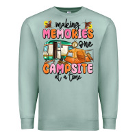 Seafoam making memories one campsite at a time Premium Sweatshirt - MaliasSmallBusiness