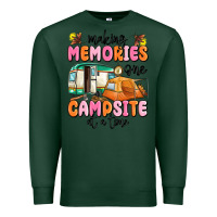 Sports Green making memories one campsite at a time Premium Sweatshirt - MaliasSmallBusiness