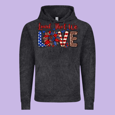 Land That We Love Vintage Hoodie Designed By Zillion Design Studio