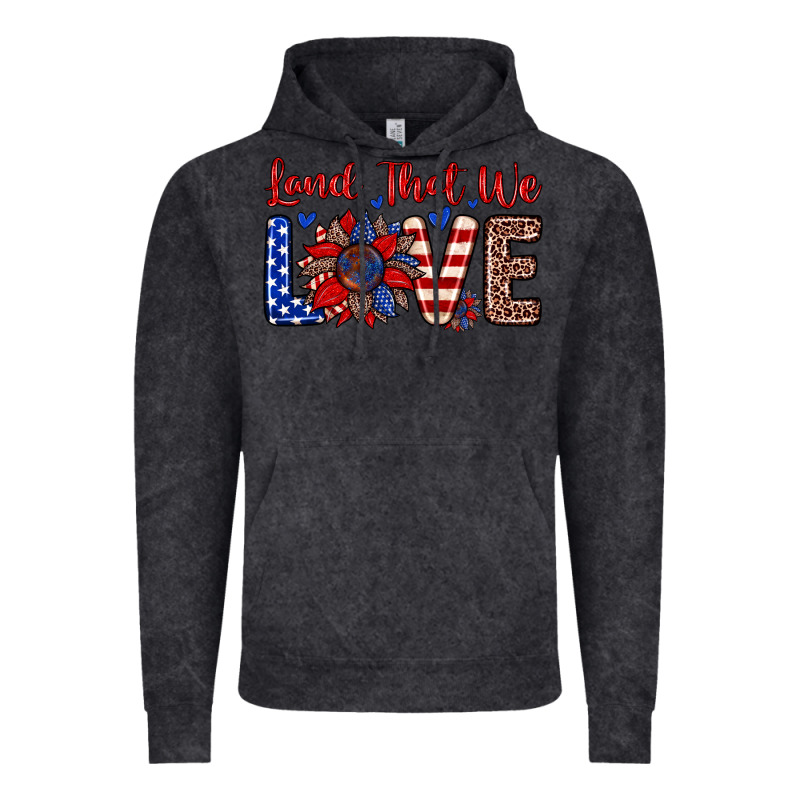 Land That We Love Vintage Hoodie by Zillion Design Studio | Teevron