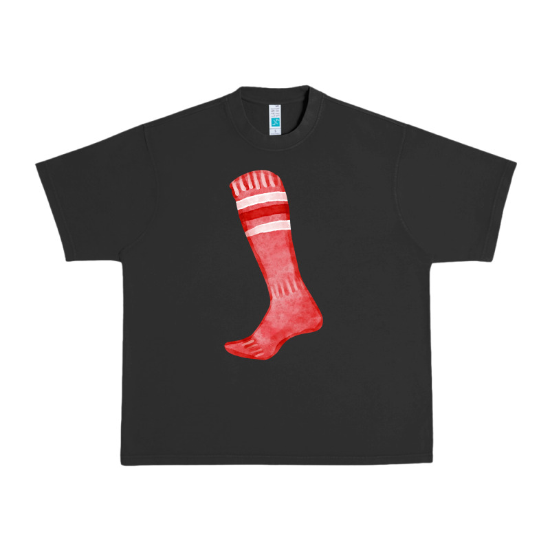 Red Sock Fa Element Urban Heavy Tee by FaDigitalArtStudio | Teevron