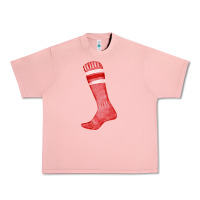 Salmon red sock fa element Urban Heavy Tee - FaDigitalArtStudio