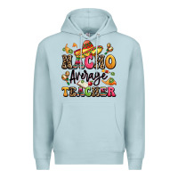 Blue Mist nacho average teacher Premium Hoodie - LillyAllenDesigns