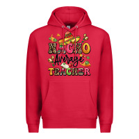 Cardinal nacho average teacher Premium Hoodie - LillyAllenDesigns