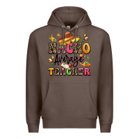 Coffee nacho average teacher Premium Hoodie - LillyAllenDesigns