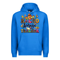 True Royal nacho average teacher Premium Hoodie - LillyAllenDesigns