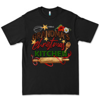 Black grandma's Christmas kitchen Premium Tee - BarkalooDesign