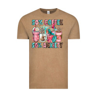 Vintage Coffee 50 coffee 50 anxiety coffee cups Vintage Tee - Zillion Design Studio