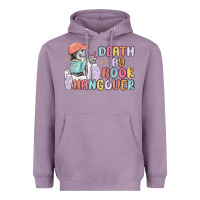 Lavender death by book hangover Heavyweight Hoodie - MaliasSmallBusiness
